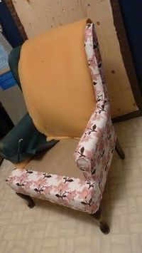 I could Get addicted to this. Step by step instruction for how to re-upholster furniture. Best tutorial I have seen yet.