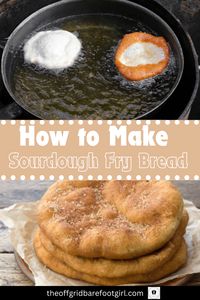 Discover an easy way to turn waste into taste with this easy sourdough discard fry bread recipe hack! No more sourdough discard waste!