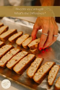 Let's bake almond biscotti!