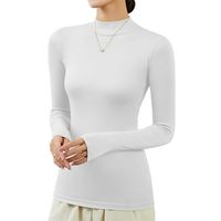 The specially designed women's thermal underwear set, made with advanced textile technology, combines fashion with functionality to provide you with the best warmth protection in the cold season. Size: M.  Color: White.  Gender: female.  Age Group: adult.