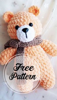 Cute Amigurumi Teddy Bear