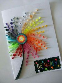 quilled explosion (wouldn't this be gorgeous on black?)