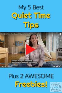 My 5 Best Quiet Time Tips + 2 Freebies