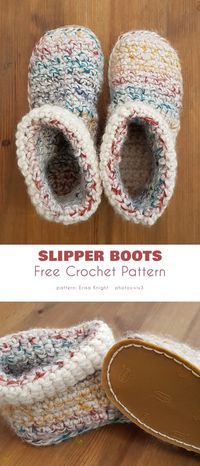 new elegant crochet slipper pattern for adults