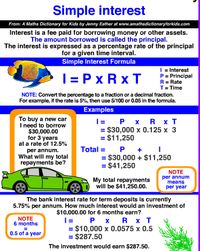 Math notes and info sheets from:http://www.amathsdictionaryforkids.com/mathsCharts.html