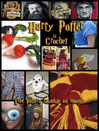 Harry Potter Crochet Patterns - Free Roundup on Moogly