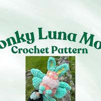 Jaymie on Instagram: "Hellooooo!! here is my free chonky luna moth pattern!!! Thank you so much to all my followers I appreciate every single one of you and that's why I decided to release this pattern for free! If you have any questions or need any help please feel free to message me! I am happy to help when it's needed!! and if you like pattern testing make sure to check my story! I will occasionally hide a tester call in my story to see who's really watching 👀👀😉😉💜💜 If you would like to see all my testers beautiful work for inspiration check out my chonky luna moth tester appreciation post! There will be Chonky Moth Mods coming soon too 😉😉😉 💚💚💚💚 💚💚💚💚 💚💚💚💚 💚💚💚💚 💚💚💚💚 #patternrelease #freecrochetpattern #freepattern #free #crochetpattern #crochetpatternrelease #