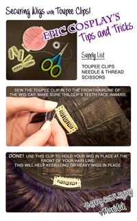 Maridah Toupee Clips Tutorial