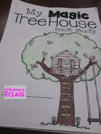 Magic Tree House book study companion activities for ANY book in the series!