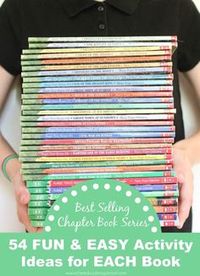 Love Jack and Annie?  Read along with the popular chapter book series, then make one (or more) of these fun reading extension ideas. From art and music book connections to field trip and writing activities, this list is a must keep.    Read, Make, and Do - 54 fun & easy ideas for kids to do with the Magic Tree House Chapter Book Series