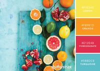 101 Color Combinations to Inspire Your Next Design – Citrus Color Palette