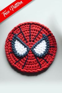 Crochet Spider-Man coaster pattern is a fantastic project for fans of the iconic superhero. This pattern transforms Spider-Man's recognizable mask into a functional and decorative coaster, perfect for adding a touch of superhero flair to your home. Ideal for crocheters of all skill levels, this project combines fun and utility in a unique way.