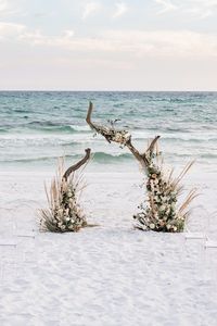 Intimate, Beach Wedding at Private Home in 30a, Florida | 60 more photos on PartySlate