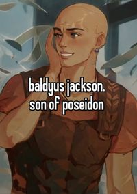 my whisper - ˙⋆✮ #pjo #hoo #percyjacksonandtheolympians #whisper #bald #percyneedstherapy #percyjackson #toa #rickriordan