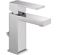 Delta 567LF-PP Modern 1.2 GPM Single Hole Bathroom Faucet | Build.com