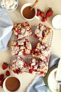 Strawberry Pie Bars - Joy the Baker