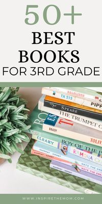 50+ Best Books for 3rd graders! From picture books and poetry, to classic reads and non-fiction, check out this great reading resource. #3rd grade #third grade #best books for 3rd graders #homeschool #classroom #elementary #book list #best books #reading #kids reading