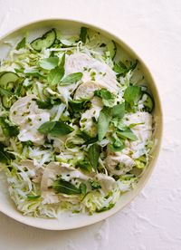 Coconut and Lemongrass Poached Chicken Salad (GF) » Dish Magazine