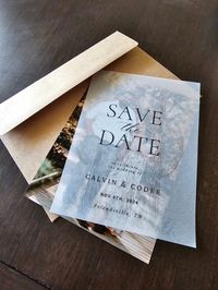 Made to order custom western rustic save the dates. These are custom design printed on vellum Dimensions are 5"×7" " This listing is for the custom vellum save the date print only, Photos and envelopes are not included" please include all wedding information when placing the order Feel free to contact about custom designs