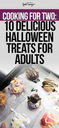 Cook up these ghoulish, yet oh-so good snacks to munch on with your significant other while you cuddle up on Hallow's Eve.