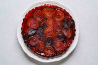 Tarte Tatin aux oignons caramélisés