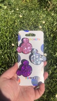 Custom trio of Mini popsockets - any color you can dream of!