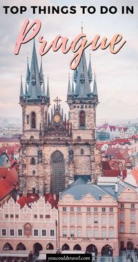 The top 30 things to do in Prague - Prague is a wonderful city to visit all year round as during summer it's warm and lovely and during winter is snowy and magical. We loved Prague and thought it was one of the most photogenic European capitals. We found so many things to do in Prague. Check out our favourites! #prague #guide #traveldestinations #travelinspiration #beautifulplaces #bucketlist #travelbucketlist #travelguide #travelphotos #travelitinerary #travel #travelguide