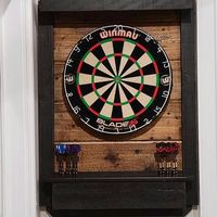 Darts-board Cabinet-dartboard Backboard Only NO ELECTRONICS - Etsy