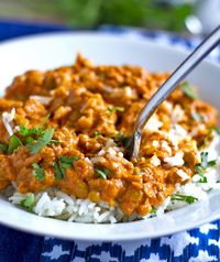 Red Curry Lentils — Pinch of Yum I made this for my vegan daughter and s-I-l, and they raved about it...said it was restaurant quality. It's fairly easy, and I made it early in the day and stuck it in the crock pot to keep warm. Delicious with brown basmati rice.