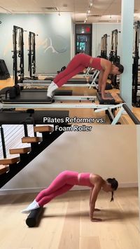 how to do PILATES at home WITHOUT REFORMER 🔥🔥🔥 ↪️ Use a foam roller  💗New Fitness Tracker Ranking + Sales Blogpost In Bio🟢 #pilates #pilatesreformer #weighttraining #morningroutine #pilatesroutine #pilatesworkout #getfit #weightlossworkout #fullbodyworkout #pilatesoutfit  #yogamat #foamroller #fitnesstips @misha_culver