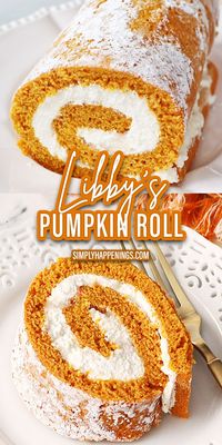 Libby's pumpkin roll recipe is made with Libby's canned pumpkin puree and pumpkin spice then rolled with a Cool Whip cream cheese filling that's light and fluffy.