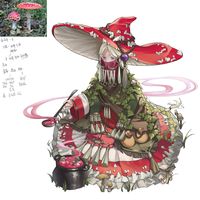 ArtStation - mushroom witch