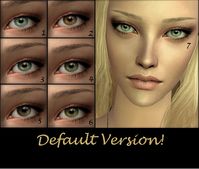 Mod The Sims - DEFAULTS of "Deceptive Eyes" by Anva