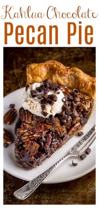 Chocolate Pecan Pie - Baker by Nature