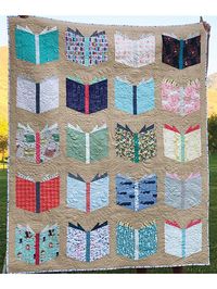 Book Nerd Quilt Pattern