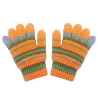 PRICES MAY VARY. Iconic Coraline Design: Embrace the quirkiness of Coraline with gloves featuring the movie's distinctive orange and green stripes, ensuring an authentic cosplay experience. Flexible Fit: Highly elastic material ensures these gloves comfortably fit a wide range of hand sizes, making them a versatile accessory for all fans. Cozy and Soft: Enjoy the fuzzy feel of the gloves, which promises both warmth and a playful touch to your attire. Sized for Everyone: Available in 15cm (5.9 in