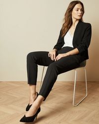 Cropped jacket - Black | Suits | Ted Baker