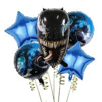 Marvel Avengers Theme New Spider Man Iron Man Hulk Venom Children's Birthday Party Decoration