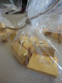 Hershey Gold Nuggets for food table decorations.    Occasionally Crafty: Ahoy! A "Jake and the Neverland Pirates" Birthday Party!