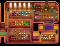 museum collection layout from my year 5 stardew valley perfection save! #stardew #stardewvalley