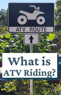 When I say that I write about recreational ATV riding, you might be asking yourself, What is ATV Riding? In this post, I answer that question and give you a brief overview of ATV riding for recreational and sporting purposes. #veravise #atvriding