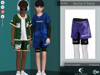 The Sims Resource - Sports 01 Pants