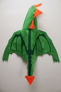 eat.sleep.MAKE.: Fall Felt Series: Hooded Dragon Cape