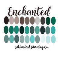 Enchanted Procreate Color Palette  ONLY WORKS IN PROCREATE WHAT'S INCLUDED - Swatch File  Terms of purchase you may not: - Share the file - Change in any way - Claim as your own