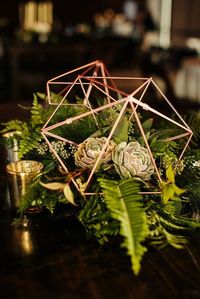 Geometric Terrarium | Garden Wedding | Fall Wedding | Wedding Centerpiece | The Bridge Building #exploreinfinitenashville