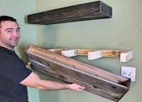 DIY Wood Floating Shelf - How To Make One