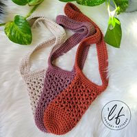 Crochet Bottle Bag Pattern for Water Bottles