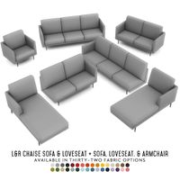 Simsational Designs: Harlow Chaise Lounges - Contemporary Seating Set