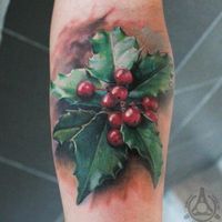 Hyper-realistic Holly Tattoo by Led Coult #inkedmag