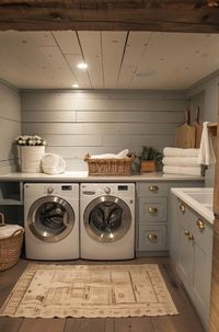 From clever storage solutions to creative lighting ideas, these basement laundry room ideas cover a wide range of styles and budgets.